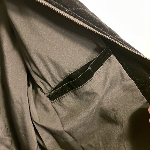 Zara Man Velvet Bomber Jacket - Picture 7 of 10